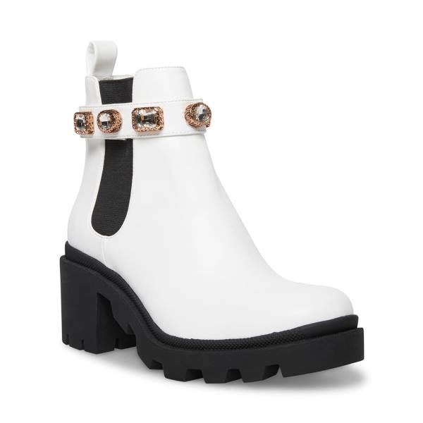 Steve Madden Amulet Bot Kadın Beyaz | SM-029WM