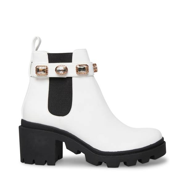 Steve Madden Amulet Bot Kadın Beyaz | SM-029WM