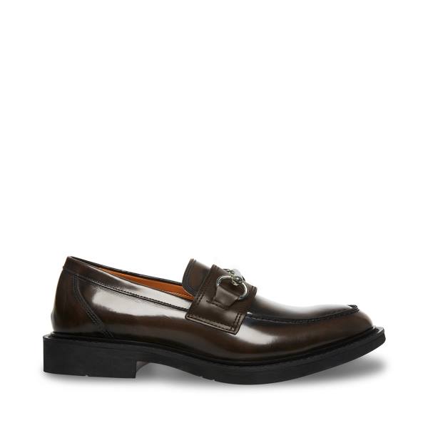 Steve Madden Barry Deri Loafer Ayakkabı Erkek Kahverengi | SM-463NV