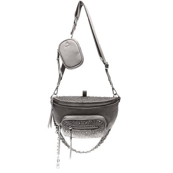 Steve Madden Bmaxima Charcoal Çapraz Askılı Çanta Kadın Gri | SM-610DE