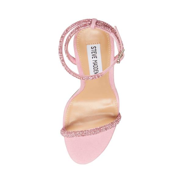 Steve Madden Breslin Heel Topuklu Ayakkabı Kadın Pembe | SM-219YL