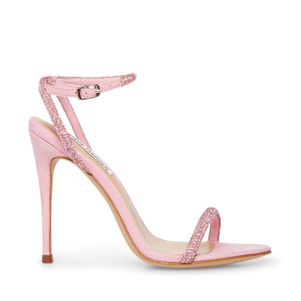 Steve Madden Breslin Heel Topuklu Ayakkabı Kadın Pembe | SM-219YL