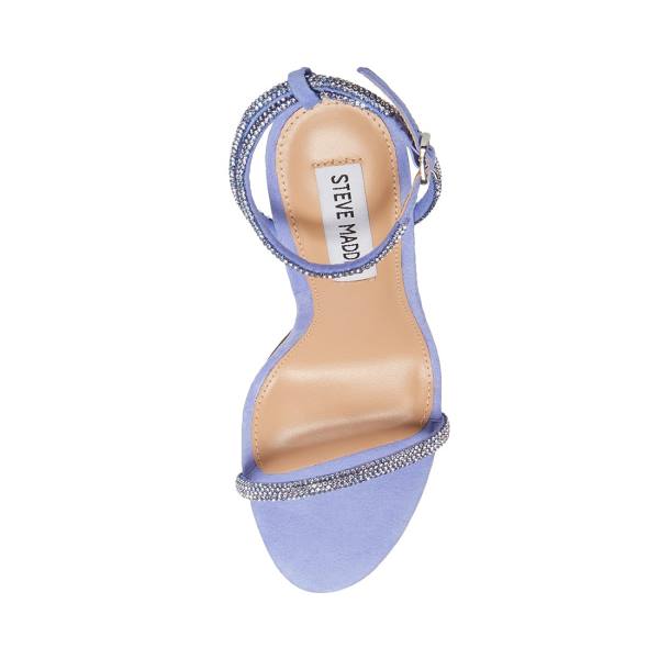 Steve Madden Breslin Periwinkle Heel Topuklu Ayakkabı Kadın Mavi | SM-541LS