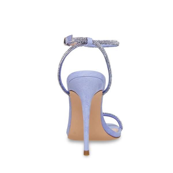 Steve Madden Breslin Periwinkle Heel Topuklu Ayakkabı Kadın Mavi | SM-541LS