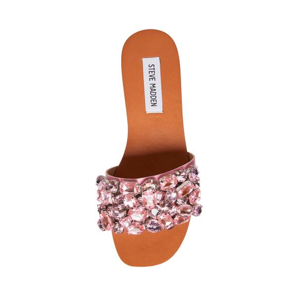 Steve Madden Brielle Sandalet Kadın Pembe | SM-483DY