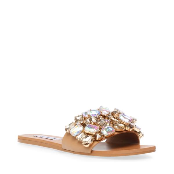 Steve Madden Brielle Tan Sandalet Kadın Bej Rengi | SM-802BG