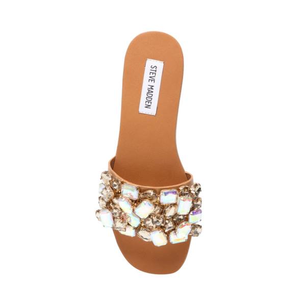 Steve Madden Brielle Tan Sandalet Kadın Bej Rengi | SM-802BG