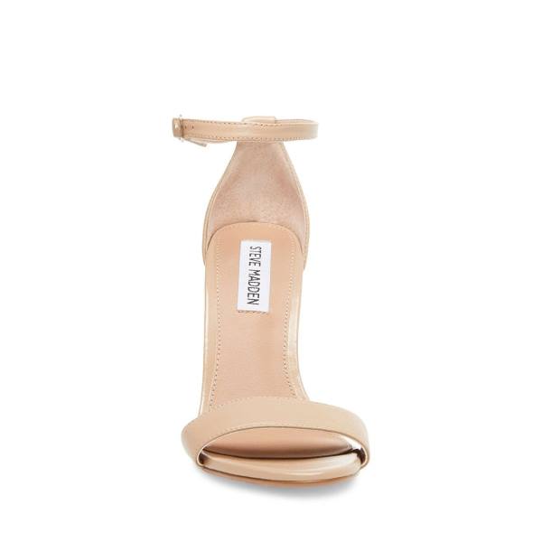 Steve Madden Carrson Blush Deri Heel Topuklu Ayakkabı Kadın Pembe | SM-659WO