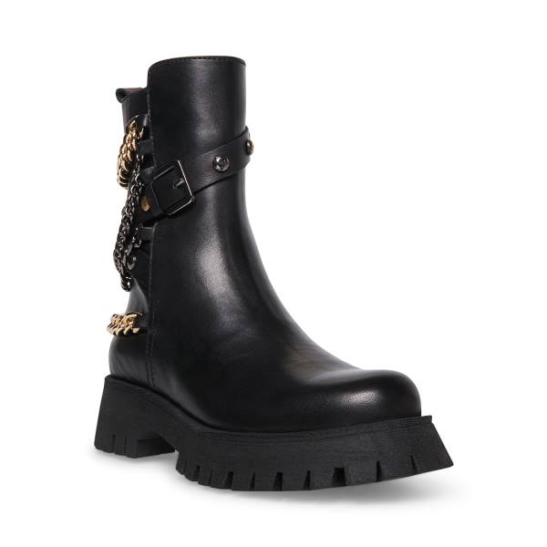 Steve Madden Chain Bot Kadın Siyah Renkli | SM-861YE