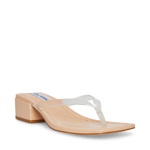 Steve Madden Claudette Sandalet Kadın Clear | SM-958TP