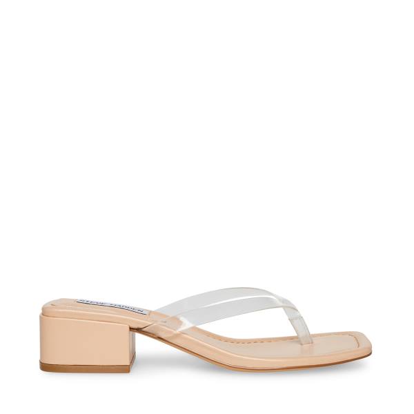 Steve Madden Claudette Sandalet Kadın Clear | SM-958TP