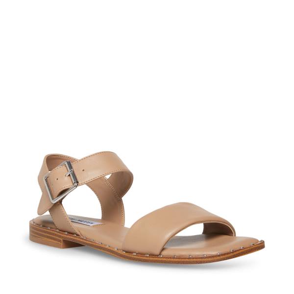 Steve Madden Connie Natural Sandalet Kadın Bej Rengi | SM-219RY