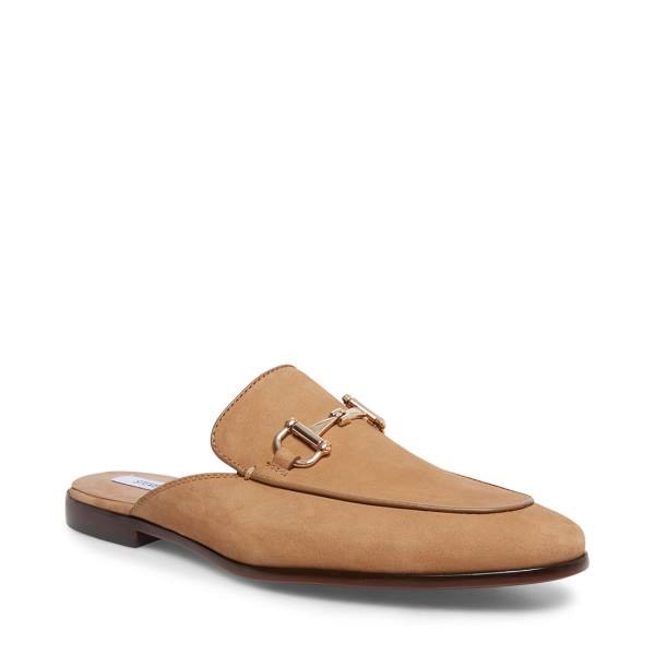 Steve Madden Dazling Camel Nubuck Elbise Ayakkabısı Erkek Kahverengi | SM-942QS