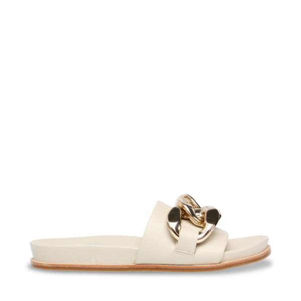 Steve Madden Delay Bone Sandalet Kadın Bej Rengi | SM-374EM