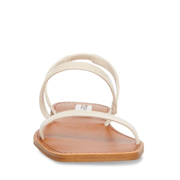 Steve Madden Direct Bone Rugan Sandalet Kadın Bej Rengi | SM-082KV