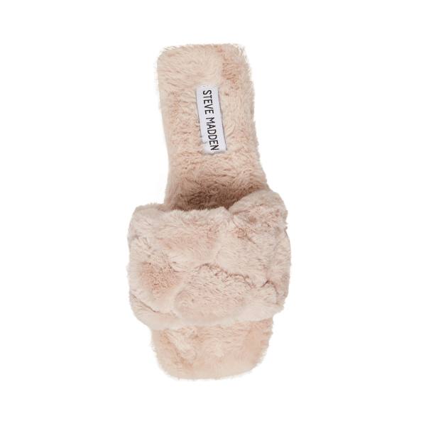 Steve Madden Dreams Taupe Terlik Kadın Gri Kahverengi | SM-780LU