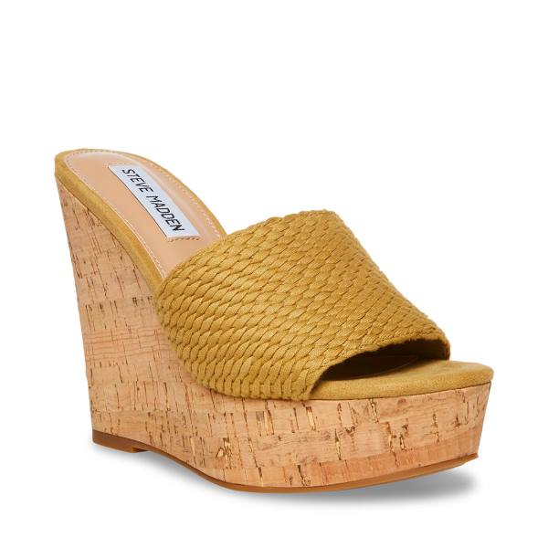 Steve Madden Elenora Tan Sandalet Kadın Kahverengi | SM-597TF