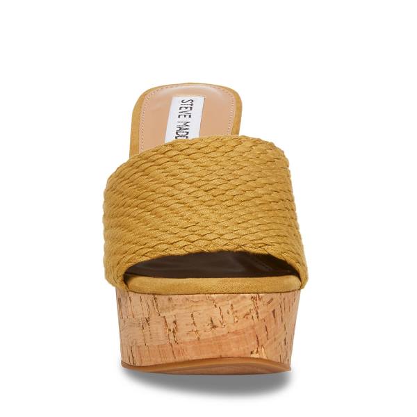 Steve Madden Elenora Tan Sandalet Kadın Kahverengi | SM-597TF