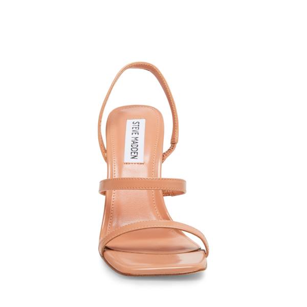 Steve Madden Grade Blush Rugan Heel Topuklu Ayakkabı Kadın Koyu Pembe | SM-670MU