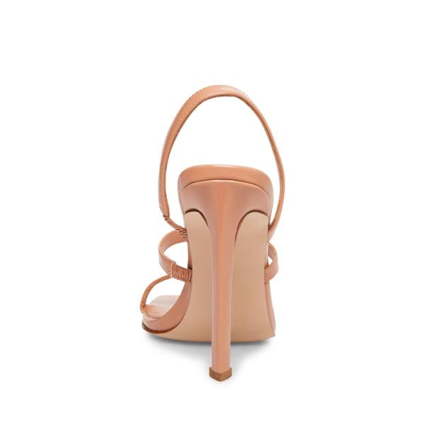 Steve Madden Grade Blush Rugan Heel Topuklu Ayakkabı Kadın Koyu Pembe | SM-670MU