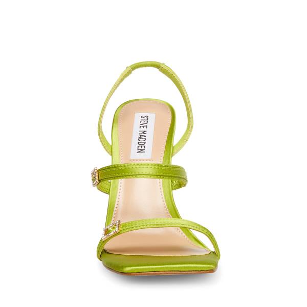 Steve Madden Grade-b Lime Heel Topuklu Ayakkabı Kadın Açık Yeşil | SM-952MH