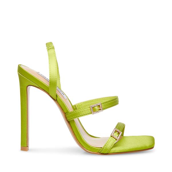 Steve Madden Grade-b Lime Heel Topuklu Ayakkabı Kadın Açık Yeşil | SM-952MH