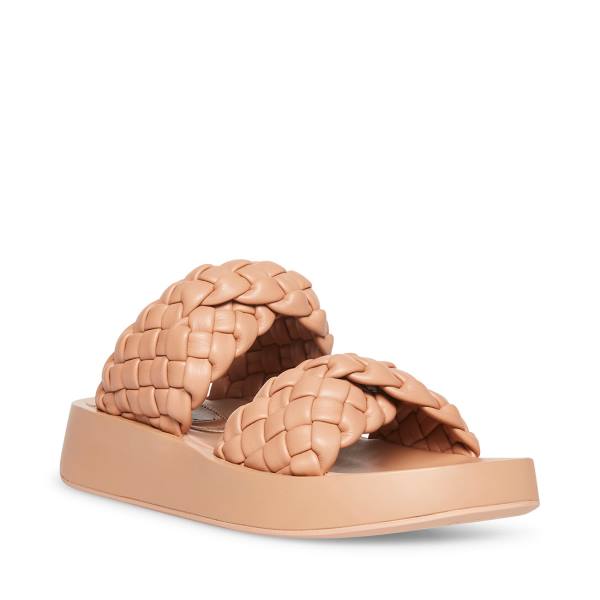 Steve Madden Helsa Blush Sandalet Kadın Pembe | SM-581WR