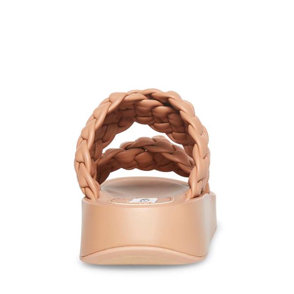 Steve Madden Helsa Blush Sandalet Kadın Pembe | SM-581WR