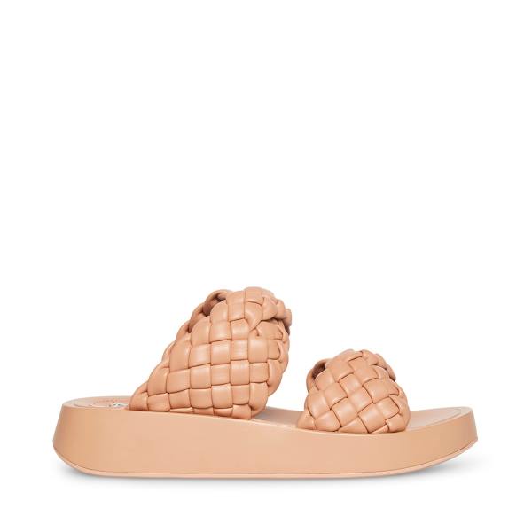 Steve Madden Helsa Blush Sandalet Kadın Pembe | SM-581WR