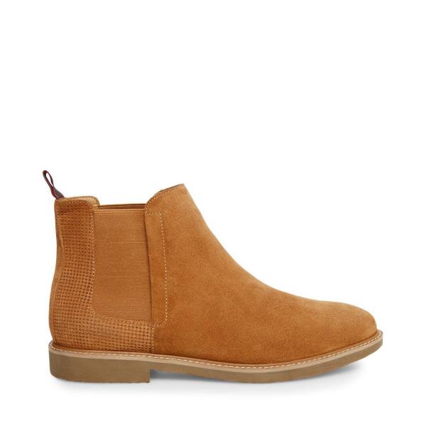 Steve Madden Highlyte Tan Süet Çizme Erkek Kahverengi | SM-752XZ