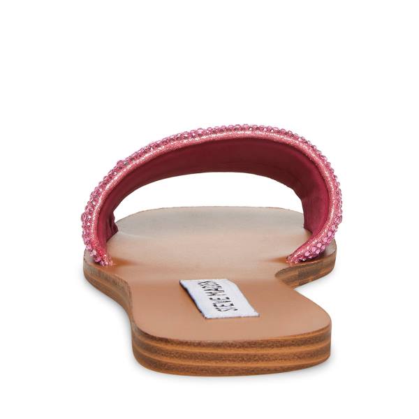 Steve Madden Iselle Sandalet Kadın Pembe Renkli | SM-629TM