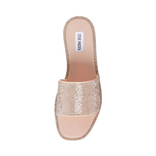 Steve Madden Jacelyn Tan Sandalet Kadın Bej Rengi | SM-479LD