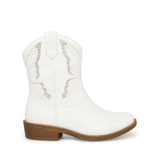 Steve Madden Jhayward Çizme Çocuk Beyaz | SM-624ZW