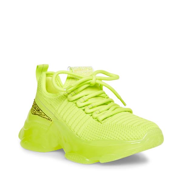 Steve Madden Jmaxima Neon Spor Ayakkabı Çocuk Sarı | SM-165KQ