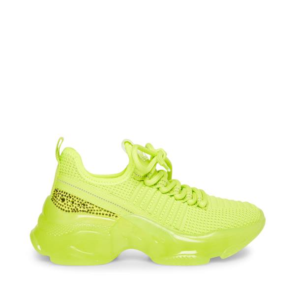 Steve Madden Jmaxima Neon Spor Ayakkabı Çocuk Sarı | SM-165KQ