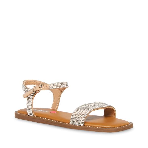 Steve Madden Jnishar Sandalet Çocuk Gümüş | SM-369GZ