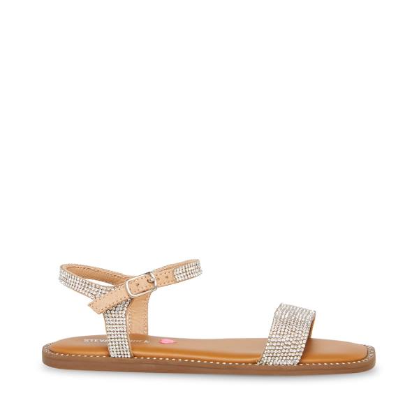 Steve Madden Jnishar Sandalet Çocuk Gümüş | SM-369GZ