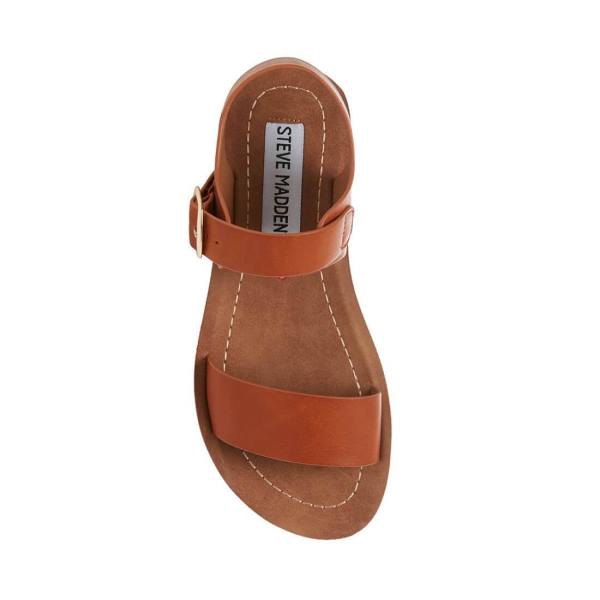 Steve Madden Jprobler Cognac Sandalet Çocuk Kahverengi | SM-249HS