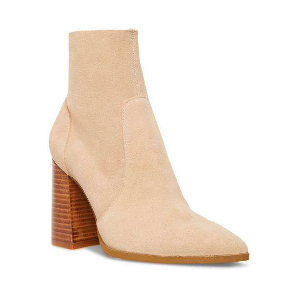 Steve Madden Julina Taupe Süet Bot Kadın Gri Kahverengi | SM-283PU