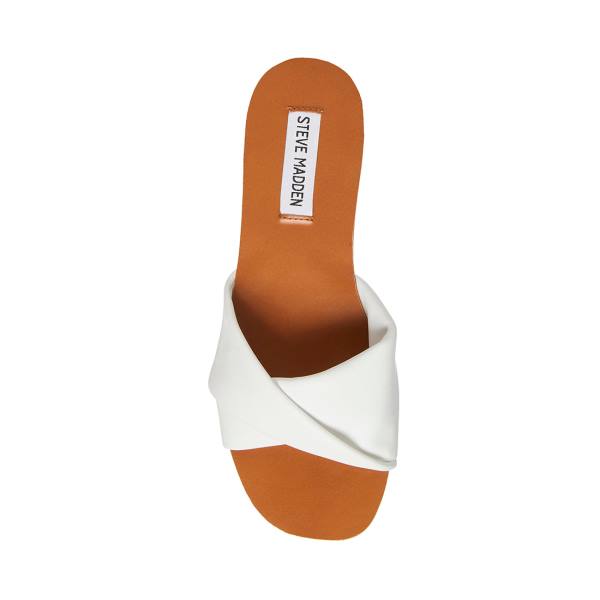 Steve Madden Kendria Sandalet Kadın Beyaz | SM-397VZ