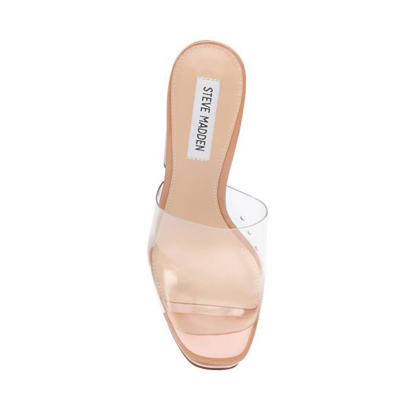 Steve Madden Lavanya Heel Topuklu Ayakkabı Kadın Clear | SM-719QD