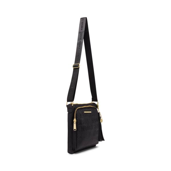 Steve Madden Logo Crossbody Omuz Çantası Kadın Siyah | SM-246PX