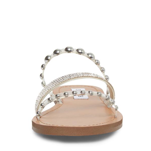 Steve Madden Luciella Sandalet Kadın Clear | SM-417TX