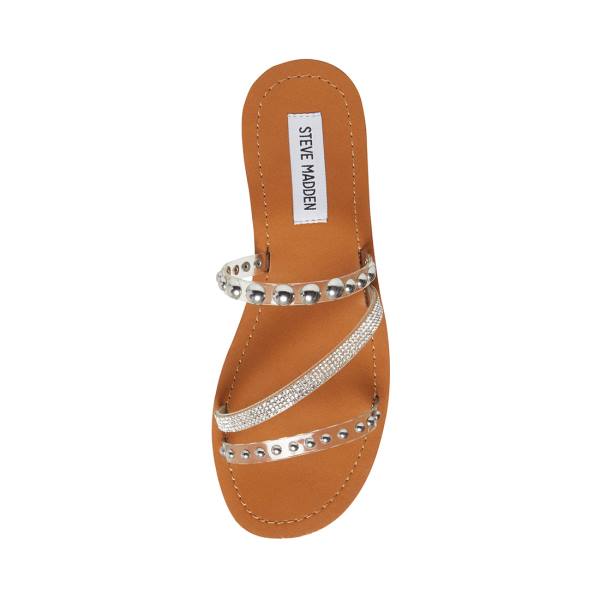 Steve Madden Luciella Sandalet Kadın Clear | SM-417TX