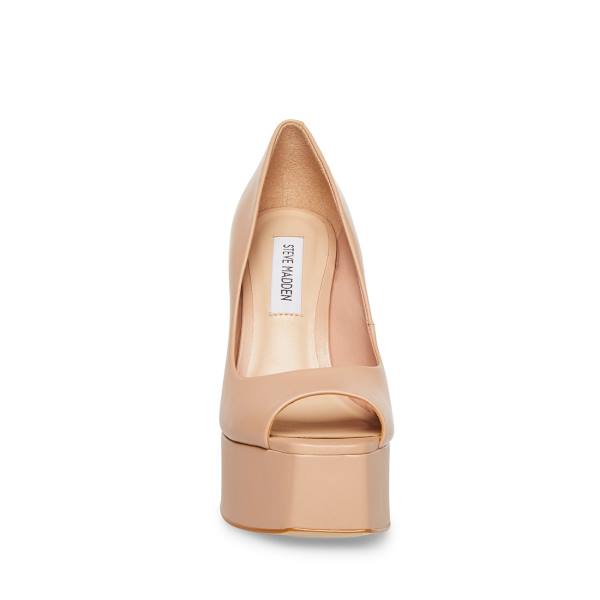 Steve Madden Lust Blush Deri Heel Topuklu Ayakkabı Kadın Pembe | SM-928VA