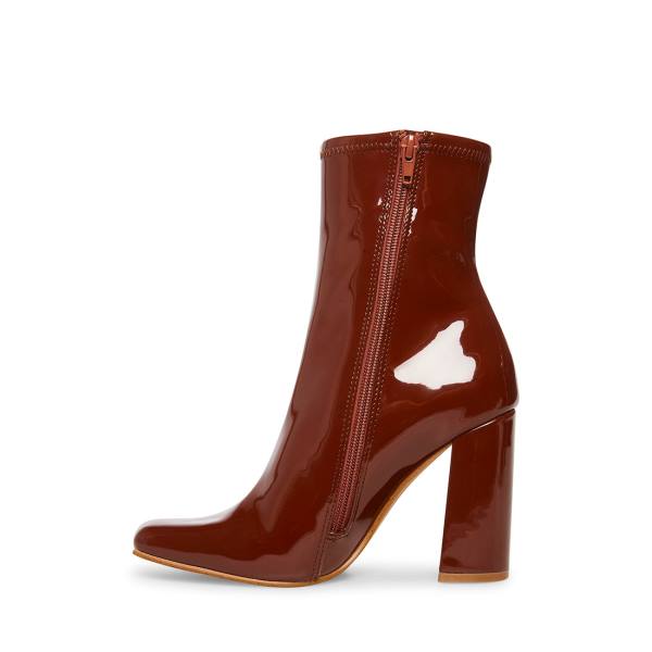 Steve Madden Lynden Cognac Bot Kadın Koyu Kahverengi | SM-384PE