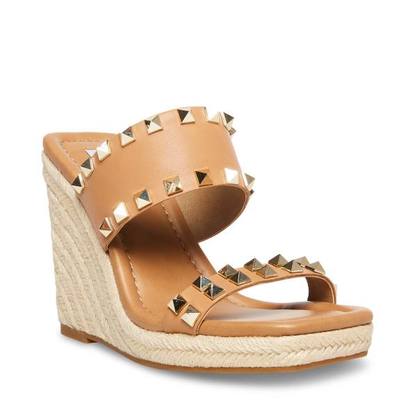 Steve Madden Mackie-s Tan Sandalet Kadın Kahverengi Renkli | SM-341LE