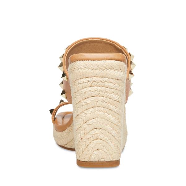 Steve Madden Mackie-s Tan Sandalet Kadın Kahverengi Renkli | SM-341LE