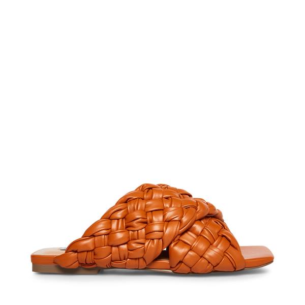 Steve Madden Marina Burnt Sandalet Kadın Turuncu | SM-109MY