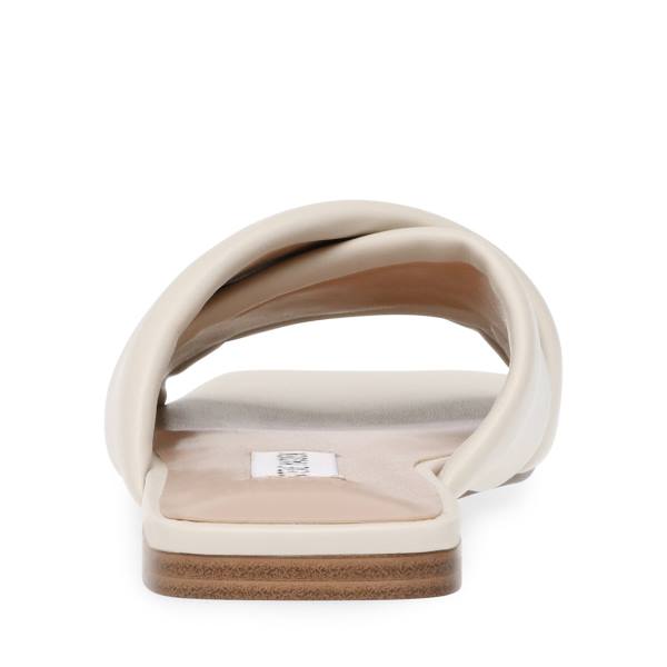 Steve Madden Marshal Bone Sandalet Kadın Bej Rengi | SM-548TQ